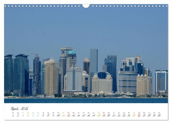 Produktbild: Doha, die arabische Welt im Aufbruch (Wandkalender 2026 DIN A3 quer), CALVENDO Monatskalender