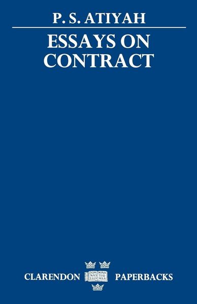 Produktbild: Essays on Contract