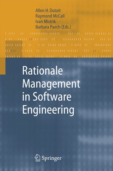 Produktbild: Rationale Management in Software Engineering