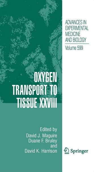 Produktbild: Oxygen Transport to Tissue XXVIII