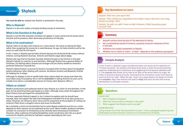 Produktbild: The Merchant of Venice: AQA GCSE 9-1 English Literature Text Guide