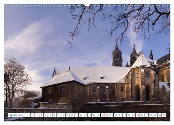 Produktbild: Magdeburg und Umgebung 2026 (Wandkalender 2026 DIN A2 quer), CALVENDO Monatskalender