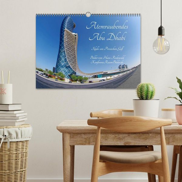 Produktbild: Atemraubendes Abu Dhabi - Idylle am Persischen Golf (Wandkalender 2026 DIN A3 quer), CALVENDO Monatskalender