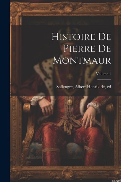 Produktbild: Histoire de Pierre de Montmaur; Volume 1