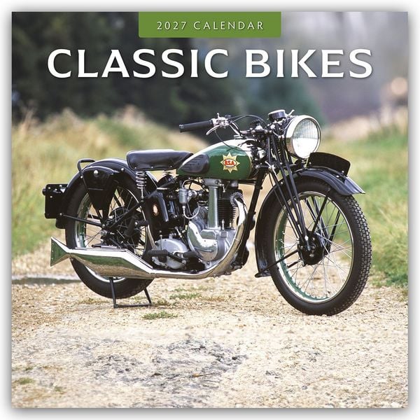 Produktbild: Classic Bikes &ndash; Klassische Motorr&auml;der 2027 &ndash; 16-Monatskalender