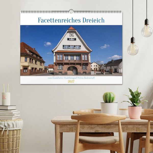 Produktbild: Facettenreiches Dreieich (Wandkalender 2027 DIN A2 quer), CALVENDO Monatskalender