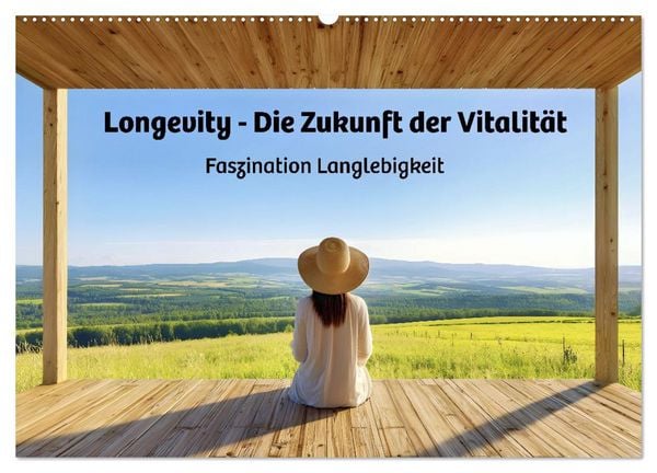 Produktbild: Longevity - Die Zukunft der Vitalit&auml;t (Wandkalender 2027 DIN A2 quer), CALVENDO Monatskalender