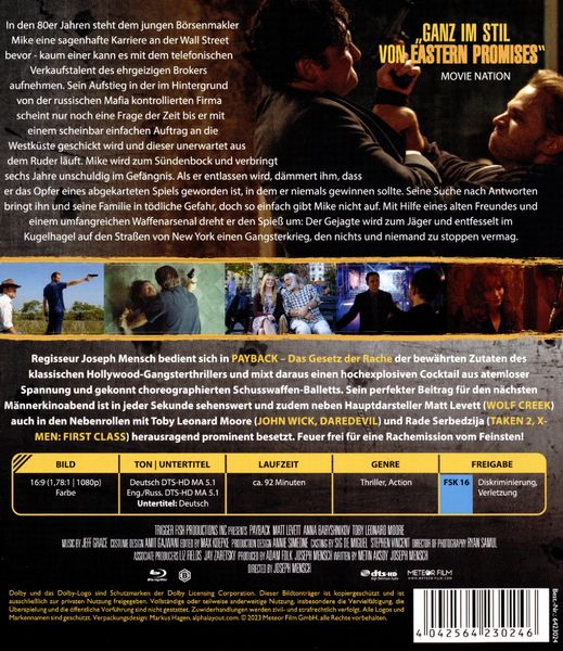Produktbild: Payback - Das Gesetz der Rache
