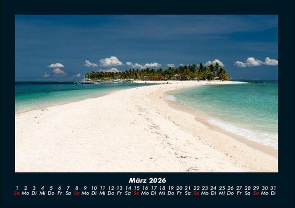 Produktbild: Str&auml;nde der Welt 2026 Fotokalender DIN A4