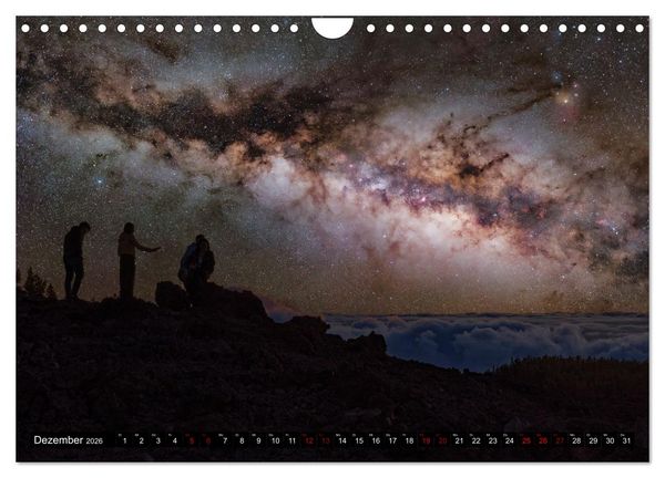 Produktbild: Deepsky Wide (Wandkalender 2026 DIN A4 quer), CALVENDO Monatskalender