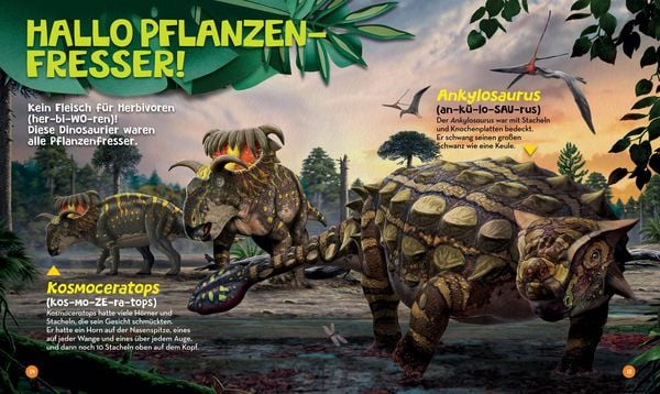 Produktbild: Gro&szlig;e W&ouml;rter f&uuml;r kleine Pal&auml;ontologen. Das Dino-W&ouml;rterbuch, das jeder Mini-Forscher braucht