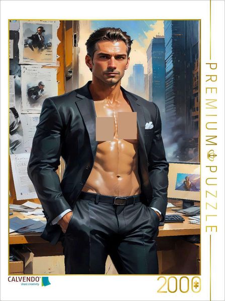 Produktbild: CALVENDO Puzzle Der Gesch&auml;ftsmann | 2000 Teile Lege-Gr&ouml;&szlig;e 90x67cm Foto-Puzzle f&uuml;r gl&uuml;ckliche Stunden