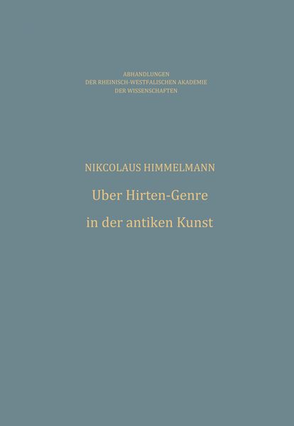 Produktbild: &Uuml;ber Hirten-Genre in der antiken Kunst