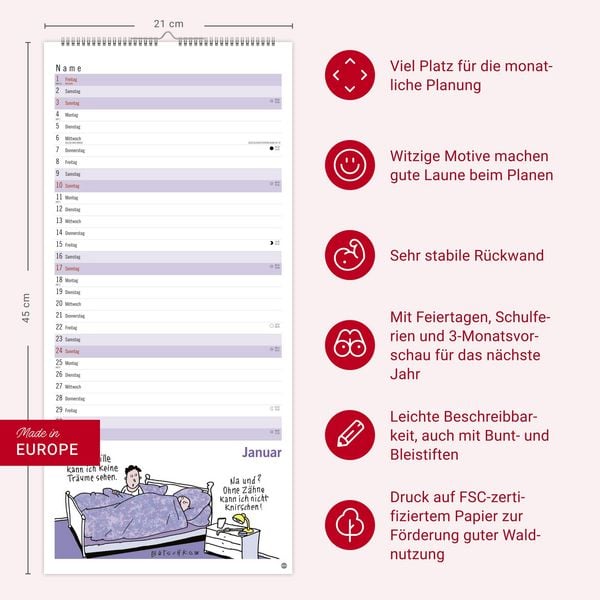 Produktbild: Peter Butschkow: Fr&ouml;hlicher Unruhestand Planer 2027