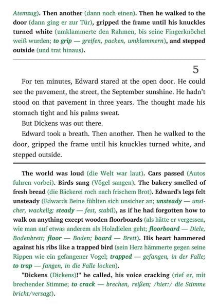 Produktbild: Englisch lernen mit lustigen Kurzgeschichten (A1-A2) - Nine Lives in the Bookshop (+ Audio-CD)