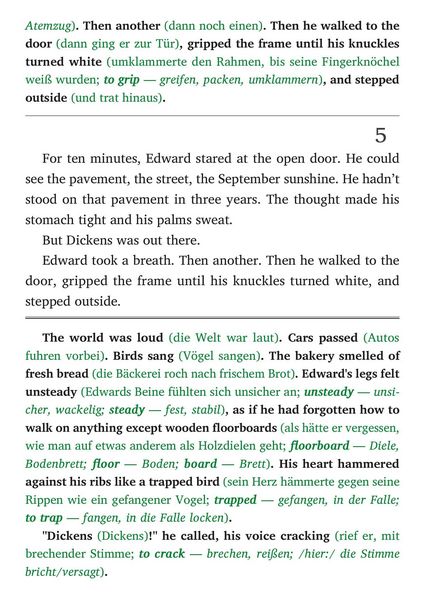 Produktbild: Englisch lernen mit lustigen Kurzgeschichten (A1-A2) - Nine Lives in the Bookshop (+ Audio-Online)