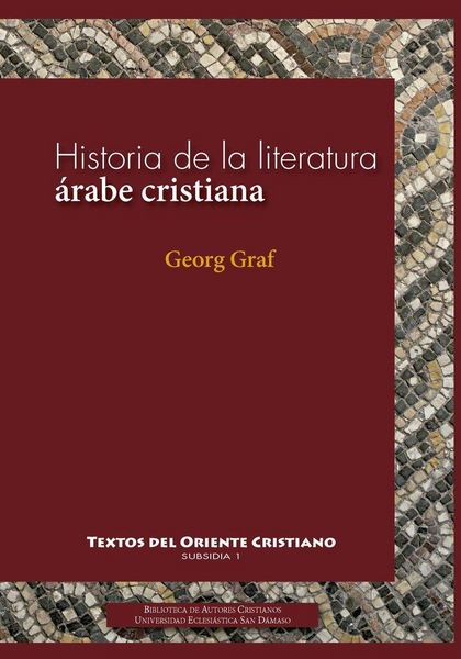 Produktbild: Historia de la literatura &aacute;rabe cristiana