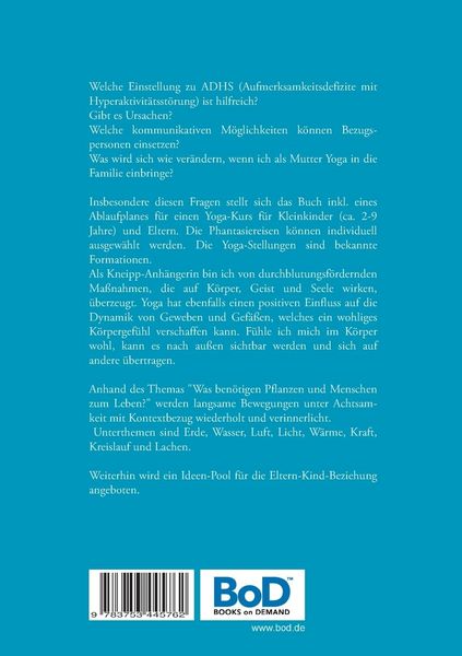 Produktbild: Familien-Studie: Yoga und Ideen-Pool der Kommunikation mit einem ADHS-Kind
