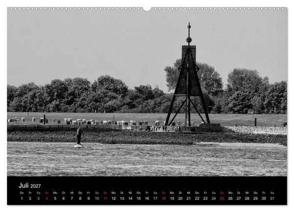 Produktbild: Willkommen in Cuxhaven (Wandkalender 2027 DIN A2 quer), CALVENDO Monatskalender