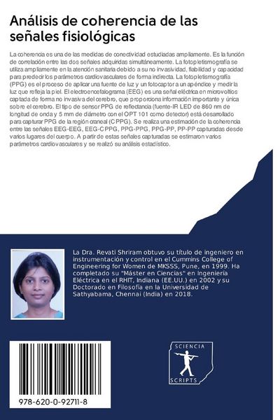 Produktbild: An&aacute;lisis de coherencia de las se&ntilde;ales fisiol&oacute;gicas