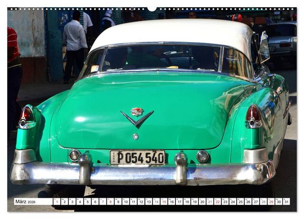 Produktbild: Auto Legenden CADILLAC (hochwertiger Premium Wandkalender 2026 DIN A2 quer), Kunstdruck in Hochglanz