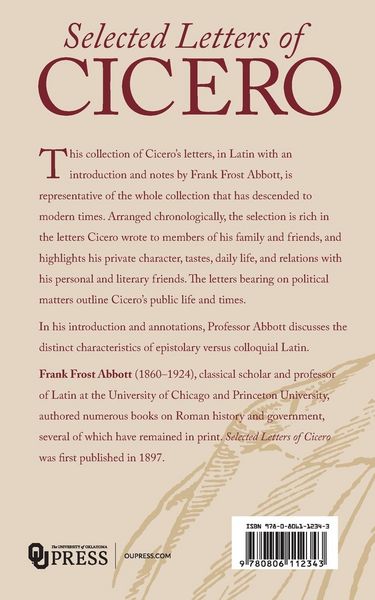 Produktbild: SELECTED LETTERS OF CICERO