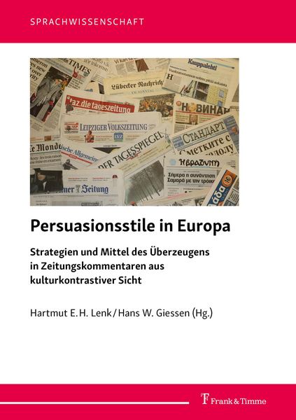 Produktbild: Persuasionsstile in Europa