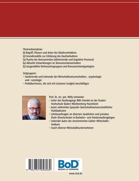 Produktbild: Customer Insights: Konsumentenpsychologie und Konsumentenverhalten