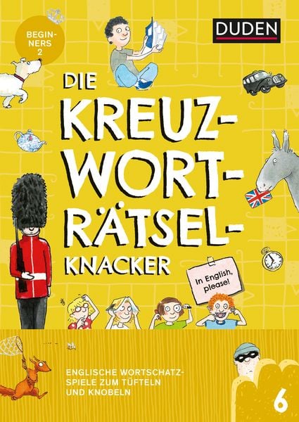 Produktbild: Die Kreuzwortr&auml;tselknacker &ndash; Englisch 2. Lernjahr (Band 6)