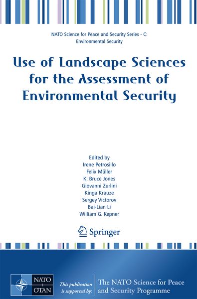 Produktbild: Use of Landscape Sciences for the Assessment of Environmental Security
