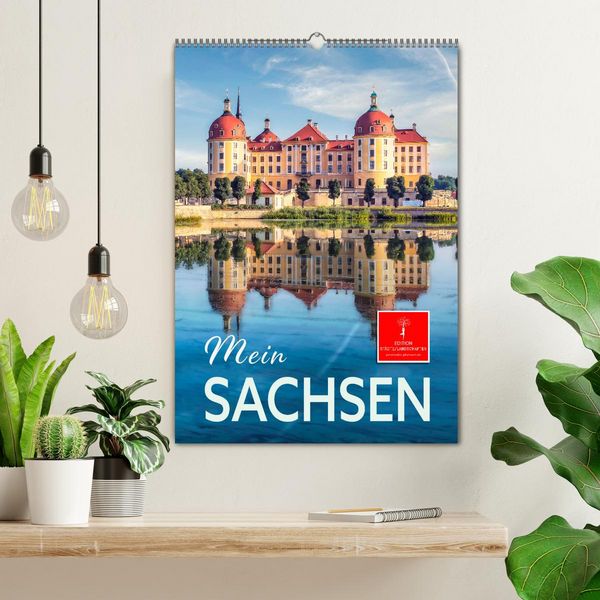 Produktbild: Mein Sachsen (Wandkalender 2026 DIN A2 hoch), CALVENDO Monatskalender