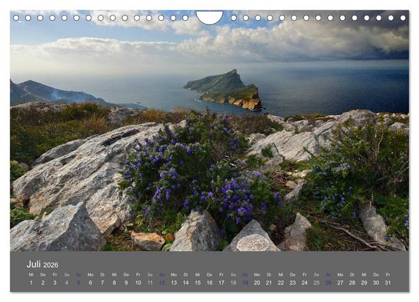 Produktbild: Mallorca - Jenseits vom Massentourismus (Wandkalender 2026 DIN A4 quer), CALVENDO Monatskalender