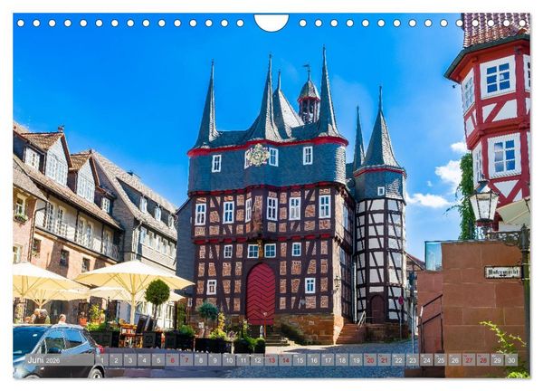Produktbild: Ein Blick auf Frankenberg an der Eder (Wandkalender 2026 DIN A4 quer), CALVENDO Monatskalender