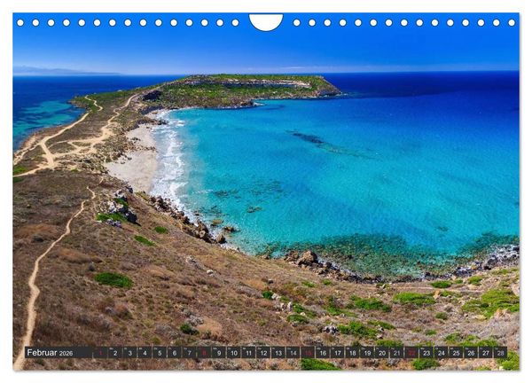 Produktbild: Sardinien - Traumstr&auml;nde am Mittelmeer (Wandkalender 2026 DIN A4 quer), CALVENDO Monatskalender