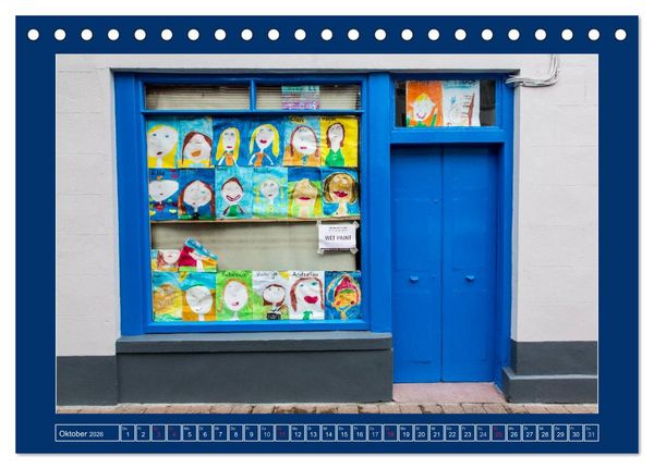 Produktbild: IRLAND - Die sch&ouml;nsten Fassadenmalereien (Tischkalender 2026 DIN A5 quer), CALVENDO Monatskalender