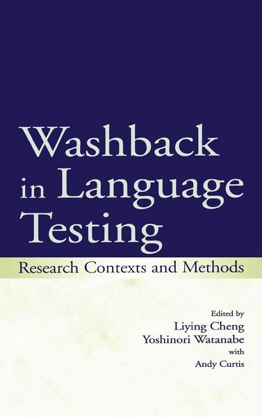 Produktbild: Washback in Language Testing