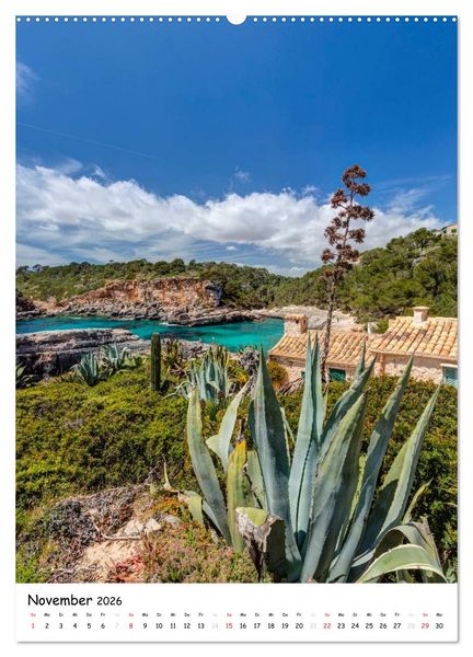 Produktbild: Mallorca - wild und romantisch (hochwertiger Premium Wandkalender 2026 DIN A2 hoch), Kunstdruck in Hochglanz