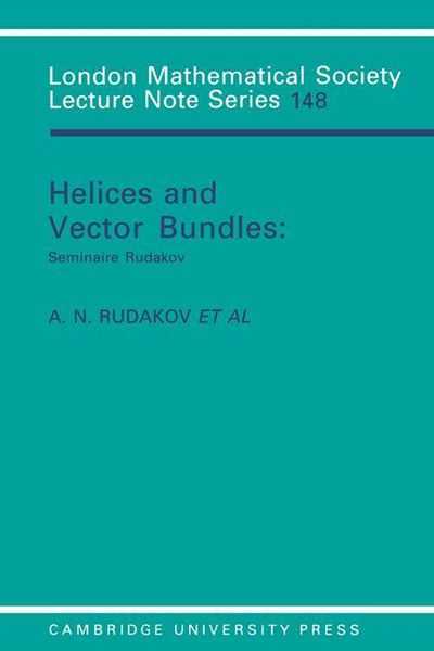 Produktbild: Helices and Vector Bundles