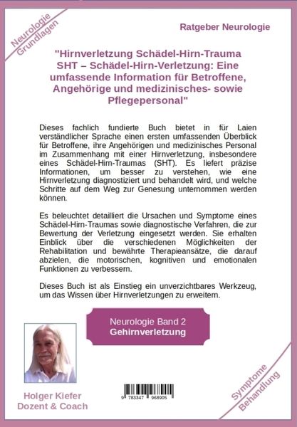 Produktbild: Erworbene Hirnverletzung Sch&auml;del-Hirn-Trauma SHT &ndash; Sch&auml;del-Hirn-Verletzung - Rehabilitation - f&uuml;r Patienten, Angeh&ouml;rige, medizinisches Personal