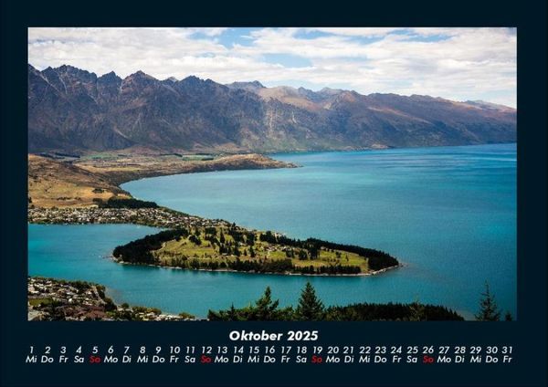 Produktbild: Die Seen der Erde 2025 Fotokalender DIN A4