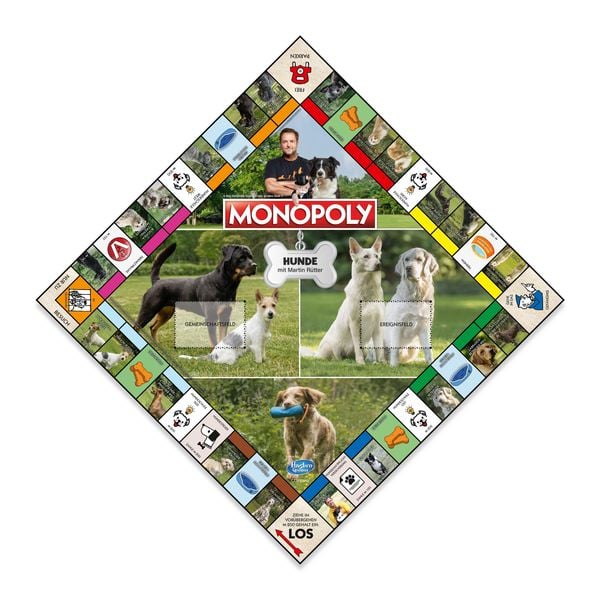 Produktbild: Monopoly Hunde mit Martin R&uuml;tter