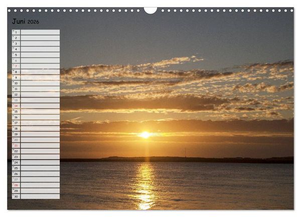 Produktbild: Helgoland - idyllische Nordseeinsel (Wandkalender 2026 DIN A3 quer), CALVENDO Monatskalender