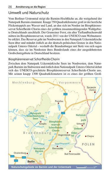 Produktbild: TRESCHER Reisef&uuml;hrer Barnim und Uckermark