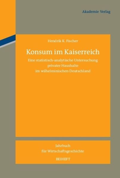 Produktbild: Konsum im Kaiserreich