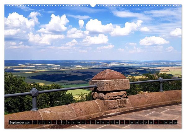 Produktbild: Kyffh&auml;user-Land Stille Landschaften - Geheimnisvolle Orte (Wandkalender 2026 DIN A2 quer), CALVENDO Monatskalender