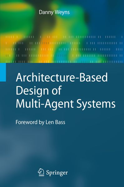 Produktbild: Architecture-Based Design of Multi-Agent Systems