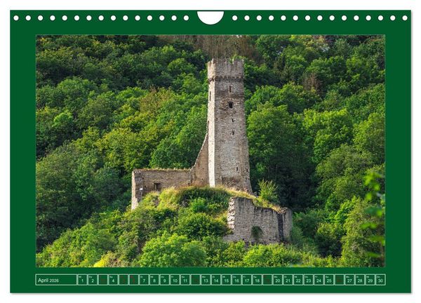 Produktbild: Romantische Ruinen (Wandkalender 2026 DIN A4 quer), CALVENDO Monatskalender