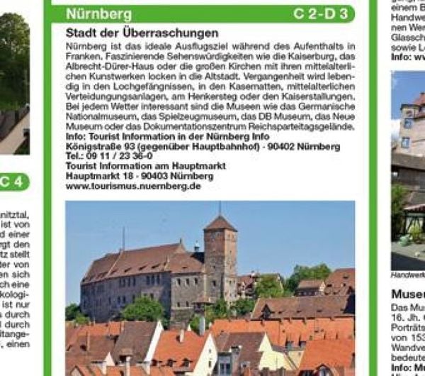 Produktbild: Publicpress Radkarte N&uuml;rnberger Land, Neumarkt i.d.OPf, Amberg 1:100.000