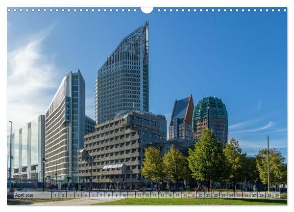 Produktbild: Den Haag - k&ouml;nigliche Stadt am Meer (Wandkalender 2026 DIN A3 quer), CALVENDO Monatskalender