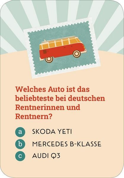 Produktbild: Das ultimative Ruhestand-Quiz